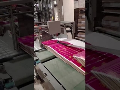 Multifunktioneel kartonnen verzamelaar met rollover-stapel voor de laminatiemachine voor fluit